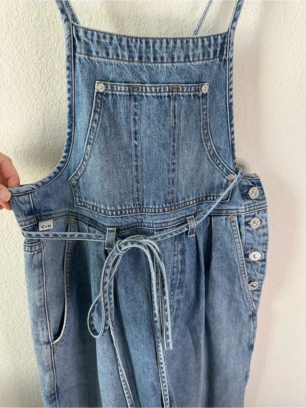 CITIZENS OF HUMANITY Mallory Overalls Denim Blue SZ XS - Picture 3 of 8